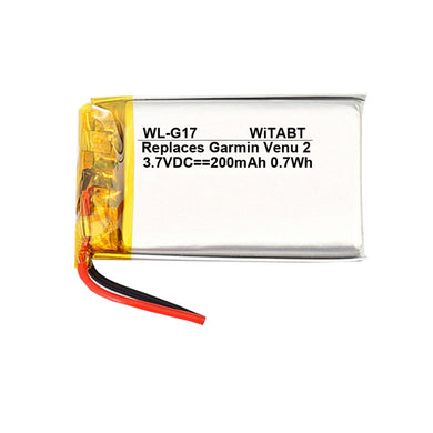 [361-00139-10] OEM Garmin Venu 2 45MM - Replacement Battery Extra Capacity Version