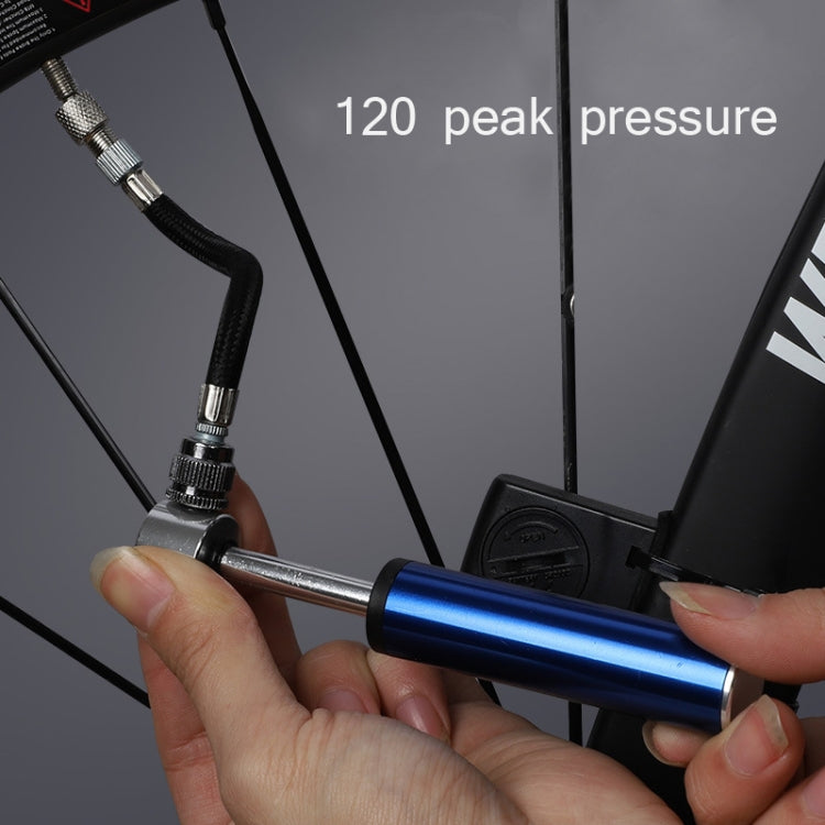 Chargez l&#39;image dans la visionneuse de la galerie, Bicycle Basketball Football Mini Portable High Pressure Inflator – Compact and Efficient
