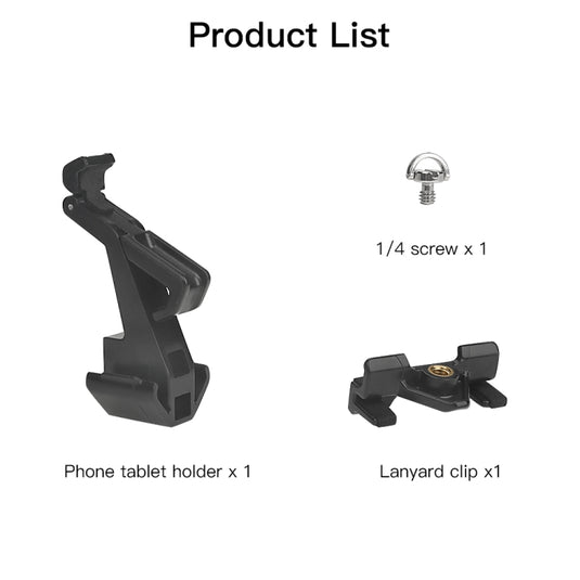 RCSTQ Remote Control Phone Tablet Bracket for DJI Mavic 3/Mini 2/Mini 3 Pro