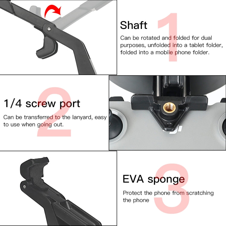 Load image into Gallery viewer, RCSTQ Remote Control Phone Tablet Bracket for DJI Mavic 3/Mini 2/Mini 3 Pro
