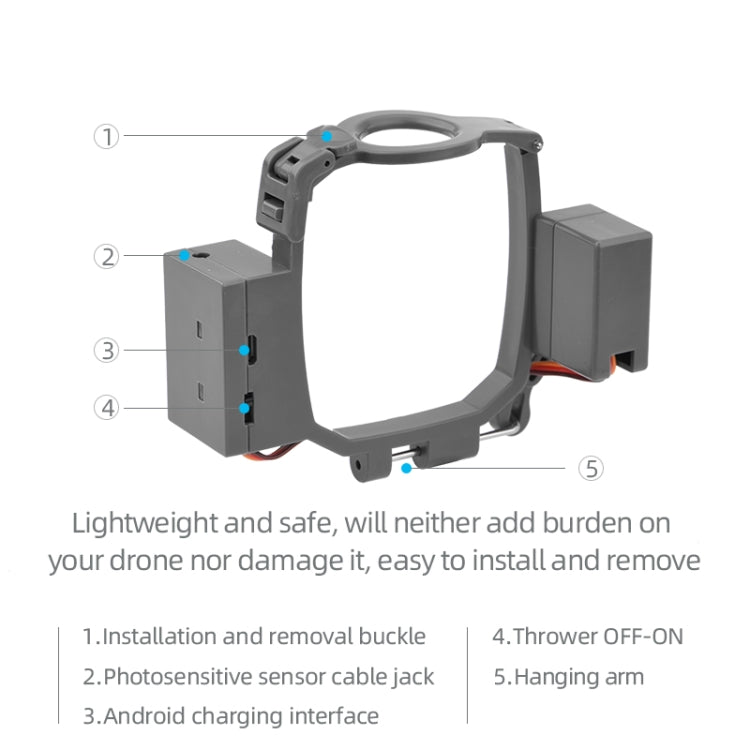 Cargue la imagen en el visor de la galería, DJI Mavic 2 Pro &amp; Zoom Airdrop System Drone Thrower
