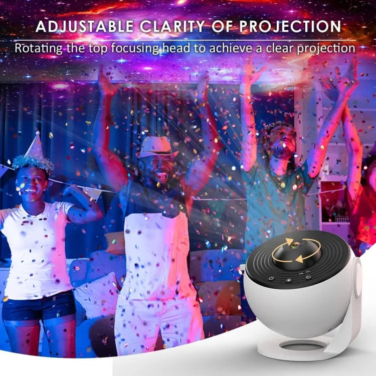 Cargue la imagen en el visor de la galería, Galaxy Night Light Star Projector LED Table Lamp Children Room Decor With 12pcs Film Disc
