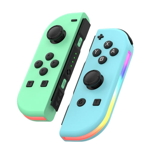 Cargue la imagen en el visor de la galería, JOY-02 Gaming Left And Right Handle With RGB Lights Body Feel Bluetooth Gamepad For Switch / Switch OLED / Switch Pro / Switch Lite / Switch Joycon
