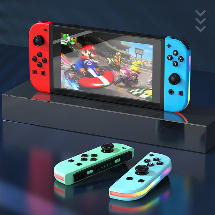 Cargue la imagen en el visor de la galería, JOY-02 Gaming Left And Right Handle With RGB Lights Body Feel Bluetooth Gamepad For Switch / Switch OLED / Switch Pro / Switch Lite / Switch Joycon
