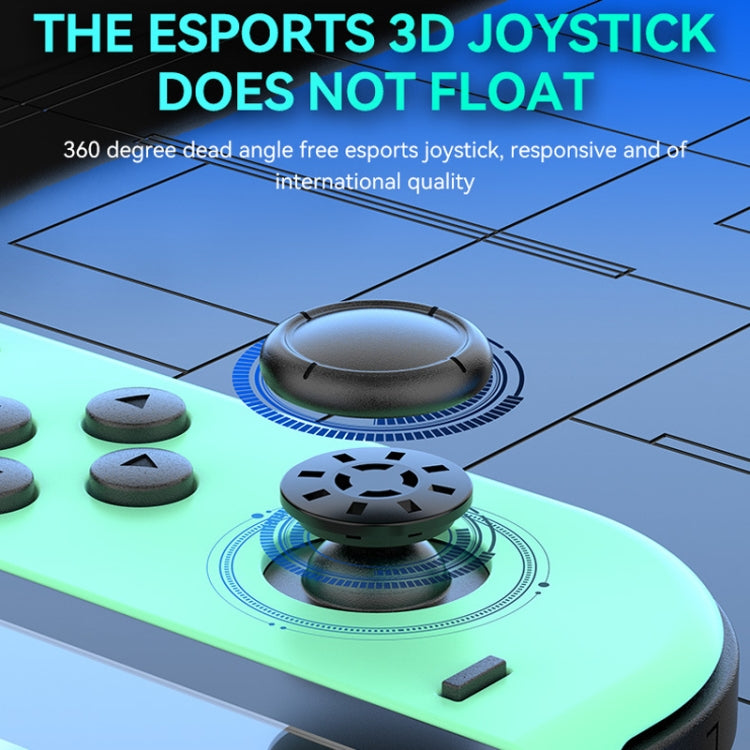 Cargue la imagen en el visor de la galería, JOY-02 Gaming Left And Right Handle With RGB Lights Body Feel Bluetooth Gamepad For Switch / Switch OLED / Switch Pro / Switch Lite / Switch Joycon
