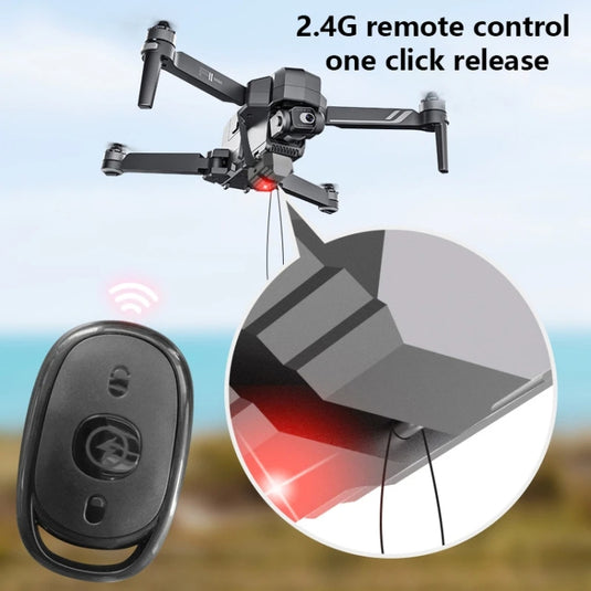 Drone Universal Delivery System: Precision Drop with Remote Control