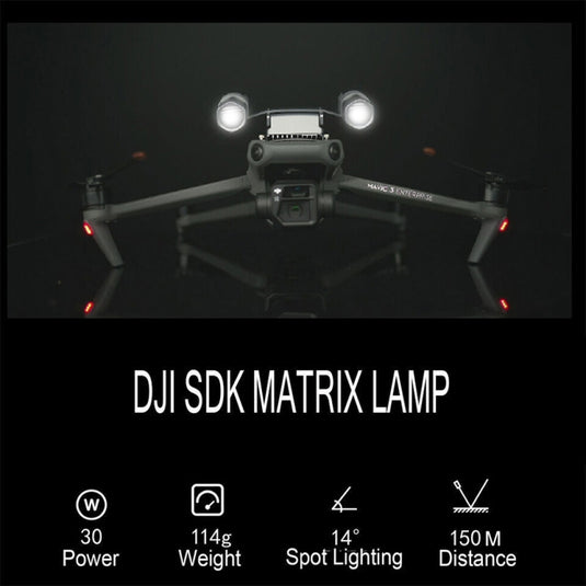 JZ T30 Matrix Lamp Spotlight for DJI Mavic 3E/3T