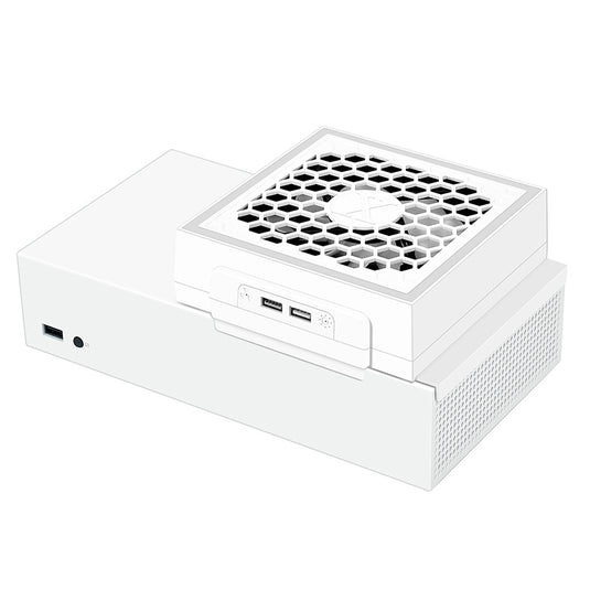 XBOX Series S Console Side-mounted Cooling Fan RGB Color Light Radiator