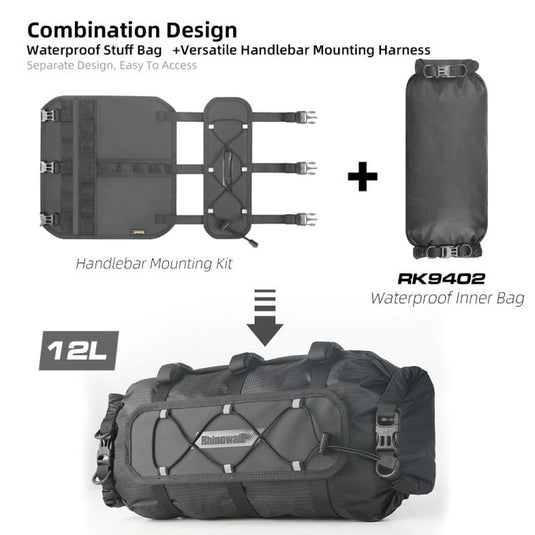 Rhinowalk RK9300 Large-Capacity Waterproof Outdoor Cycling Front Bag