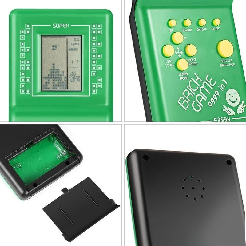 Chargez l&#39;image dans la visionneuse de la galerie, Classic Brick Game Handheld Game Console, Bulit-in 7 Kinds Games
