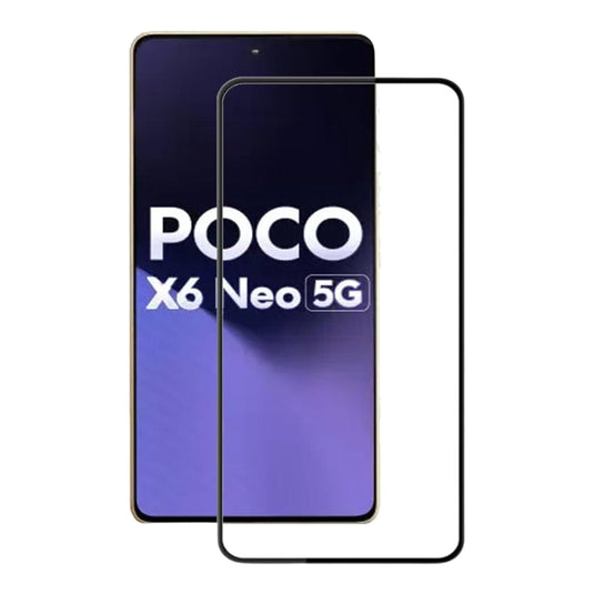 XIAOMI Poco X6 NEO Full Covered Tempered Glass Screen Protector - Polar Tech Australia