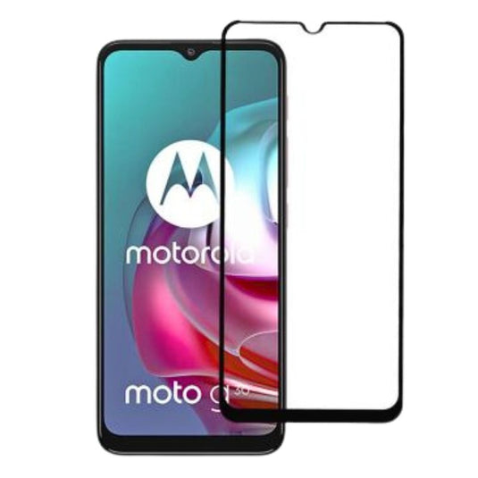 Motorola Moto G30 - Full Covered 9H Tempered Glass Screen Protector
