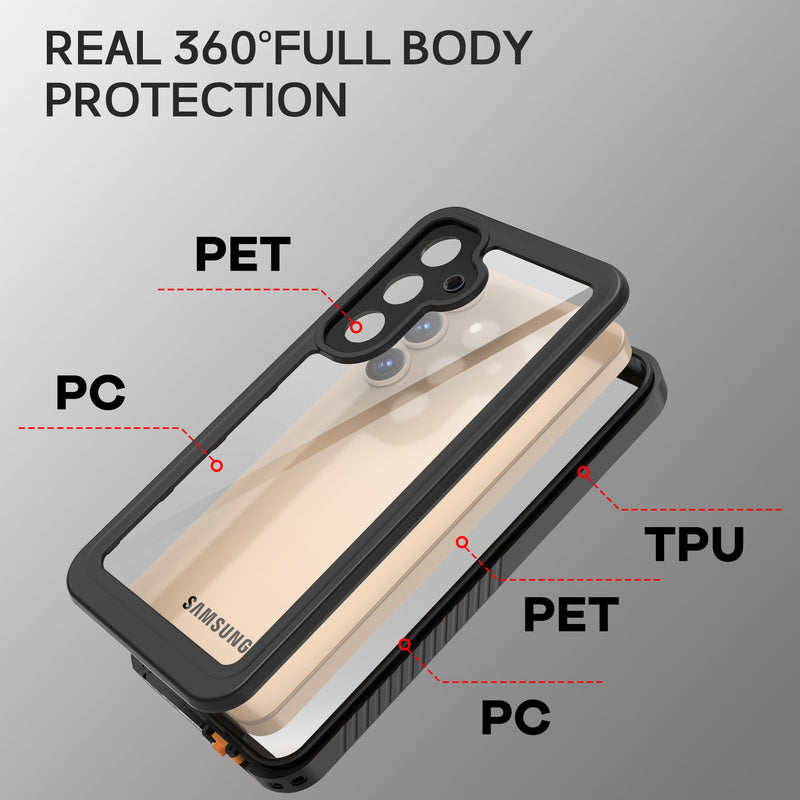 Cargue la imagen en el visor de la galería, [IP68 Waterproof] Samsung Galaxy S25 Plus - Redpepper Heavy Duty Waterproof Phone Case
