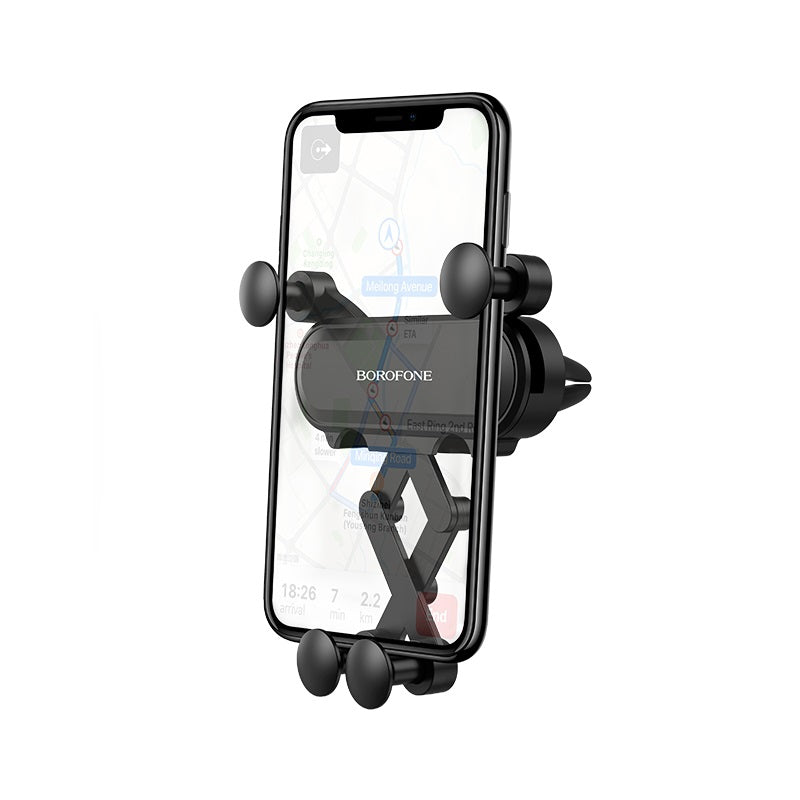 Cargue la imagen en el visor de la galería, [BH19] BOROFONE Universal Mini Lightweight Aircon Vent Flow Gravity Phone Holder - Polar Tech Australia
