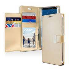 Chargez l&#39;image dans la visionneuse de la galerie, Apple iPhone 12/Mini/Pro/Max Mercury Goospery Rich Diary Dual Wallet Premium Quality Flip Leather Case - Polar Tech Australia
