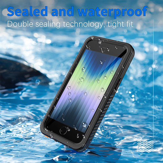 [FM Series] Apple iPhone 16e - Redpepper Full Covered Waterproof Heavy Duty Tough Armor Case