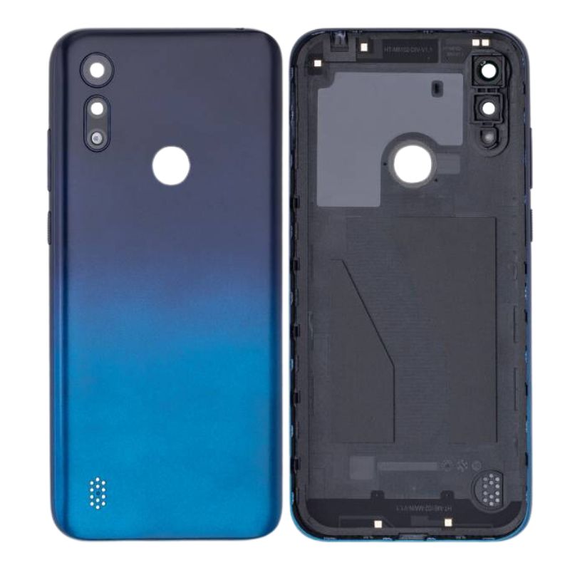 Chargez l&#39;image dans la visionneuse de la galerie, [With Camera Lens] Motorola Moto E6s Back Rear Battery Cover Housing Frame - Polar Tech Australia
