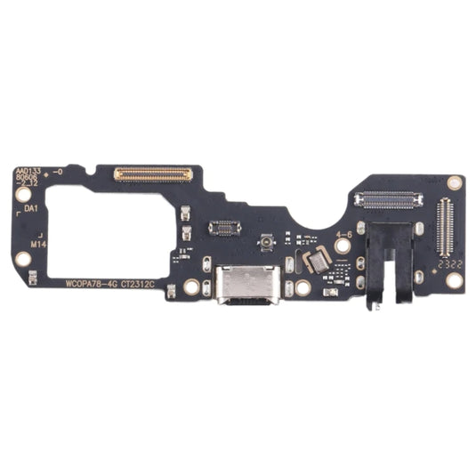 OPPO A78 4G Charging Port Headphone Jack Mic Sub Board - Polar Tech Australia