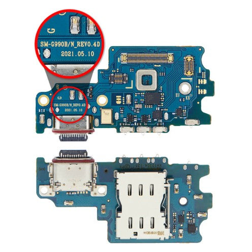 Cargue la imagen en el visor de la galería, Samsung Galaxy S21 FE 5G (SM-G990) Charging Port/Sim Reader/Mic Sub Board - Polar Tech Australia
