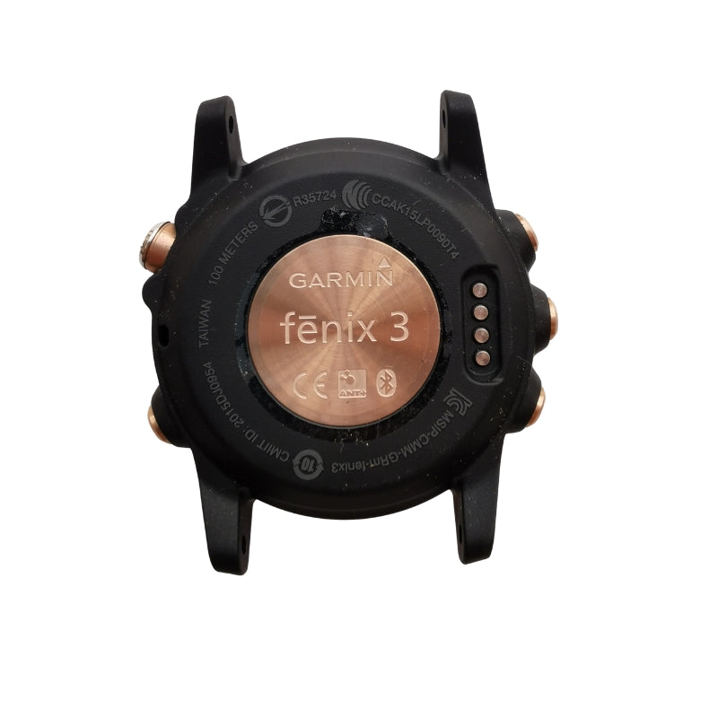 Cargue la imagen en el visor de la galería, Garmin Watch Fenix 3 51MM- Back Battery Case Rear Cover Housing  Charging Port Replace Part
