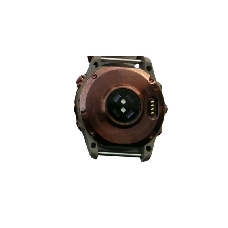 Cargue la imagen en el visor de la galería, Garmin Fenix 7S [Sapphire Solar Edition] 42MM - Back Battery Cover Rear Case Housing Charging Port Replacement Part
