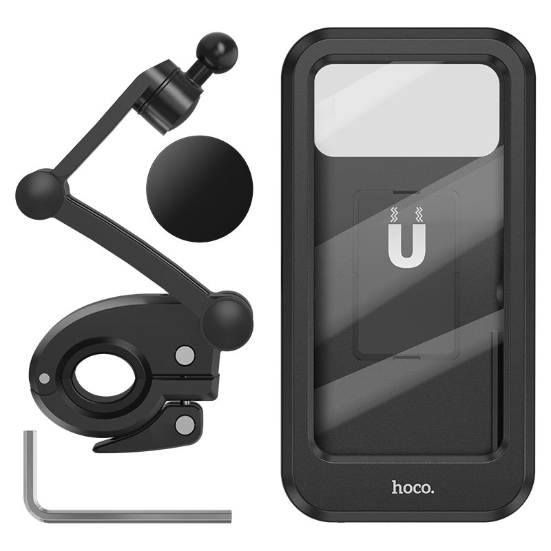 Load image into Gallery viewer, [CA101] HOCO Universal Bicycle &amp; Motorcycle Waterproof Mobile Phone Holder - Polar Tech Australia
