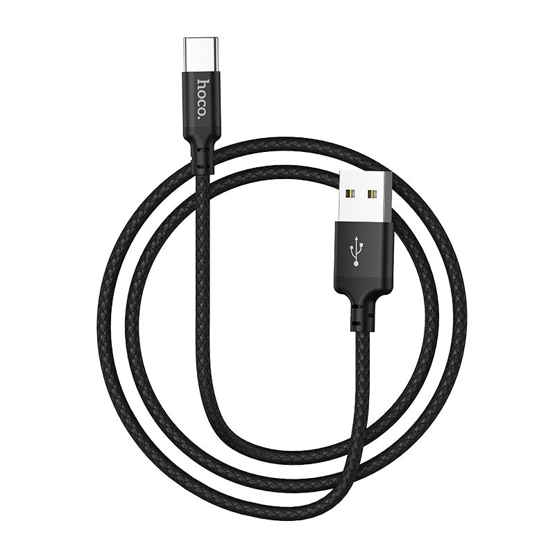 Chargez l&#39;image dans la visionneuse de la galerie, [X14][1M/2M][Heavy Duty][USB to Type-C] HOCO Times Speed Fast Charging Data Sync USB Cable - Polar Tech Australia
