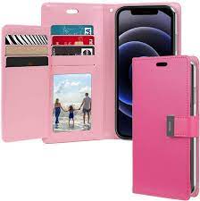 Chargez l&#39;image dans la visionneuse de la galerie, Apple iPhone 12/Mini/Pro/Max Mercury Goospery Rich Diary Dual Wallet Premium Quality Flip Leather Case - Polar Tech Australia
