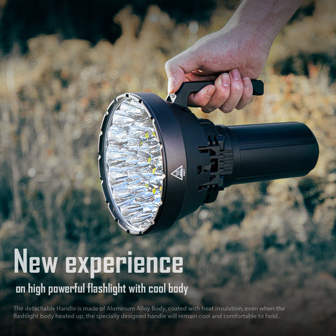 [MS32] IMALENT Brightest Powerful Flashlight 200,000 Lumens, 1618 Meter Throw