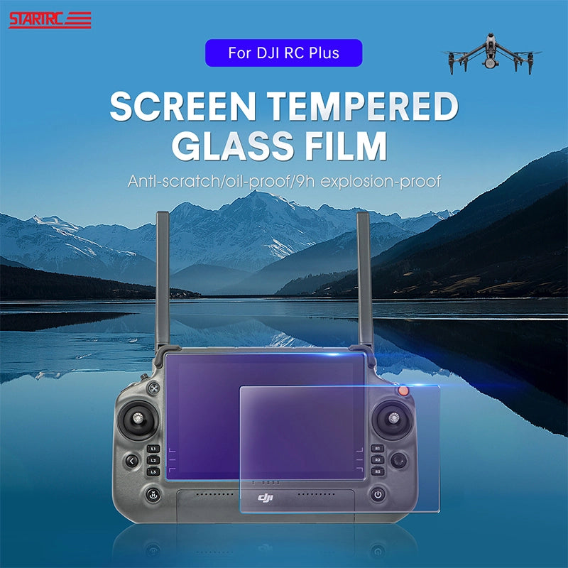 Cargue la imagen en el visor de la galería, [2 PCS] DJI RC Plus Eye-Protection Tempered Glass Film
