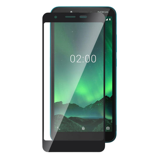 Nokia C2 Tava - Full Covered 9H Tempered Glass Screen Protector