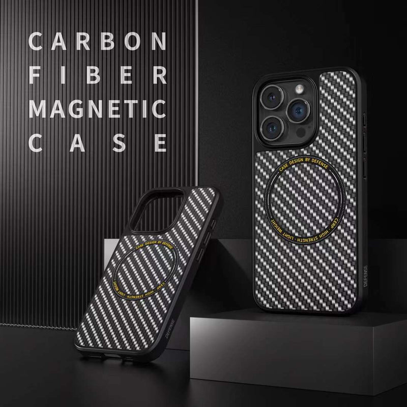 Chargez l&#39;image dans la visionneuse de la galerie, [Magsafe Compatible] Apple iPhone 14/14 Plus/14 Pro/Max Defense Carbon Heavy Duty Case - Polar Tech Australia
