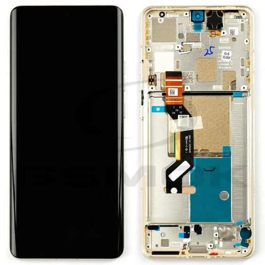 [With Frame] Motorola Moto Edge 50 Pro - AMOLED LCD Display Touch Digitizer Screen Assembly