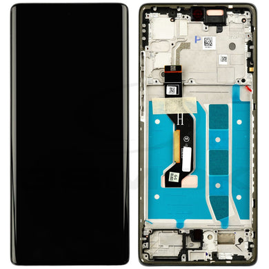 [With Frame] Motorola Moto G85 5G - AMOLED LCD Screen Display Digitizer Assembly