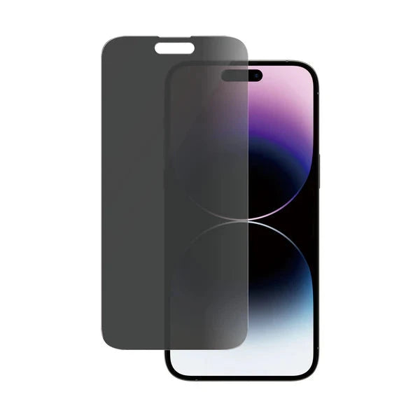 Chargez l&#39;image dans la visionneuse de la galerie, [9D Full Covered ][Privacy] iPhone 15 &amp; iPhone 16 - 9H Hardness Tempered Glass Screen Protector
