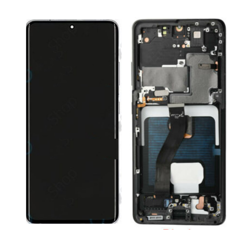 Chargez l&#39;image dans la visionneuse de la galerie, [AFT][With Frame] Samsung Galaxy S21 Ultra (G998) OLED LCD Touch Digitizer Screen Assembly - Polar Tech Australia
