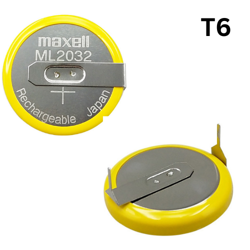 [T6][ML2032] Maxell 3V 65mAh Rechargeable Lithium Battery - Polar Tech Australia