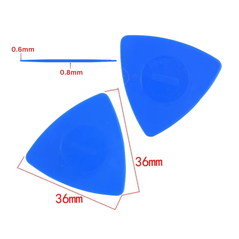 Chargez l&#39;image dans la visionneuse de la galerie, [PT302] Thin Strong Plastic Guitar Pick Opening Pry Repair Tool for Mobile Device Repair - Polar Tech Australia
