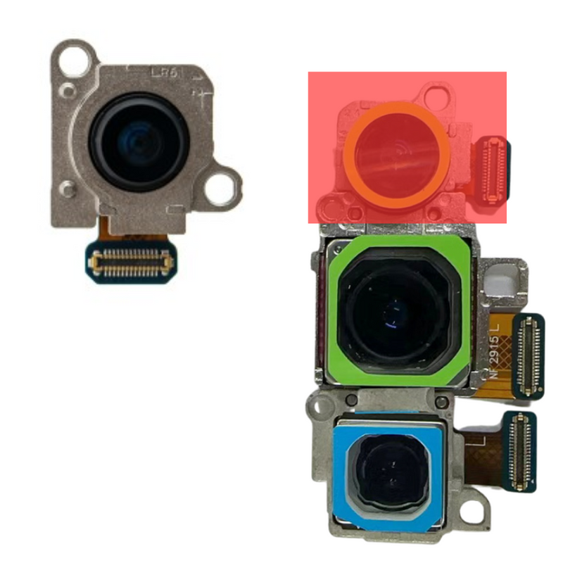 Load image into Gallery viewer, Samsung Galaxy S23 (SM-S911) &amp; S23 Plus (SM-S916) Rear Main Camera Module Flex Set - Polar Tech Australia

