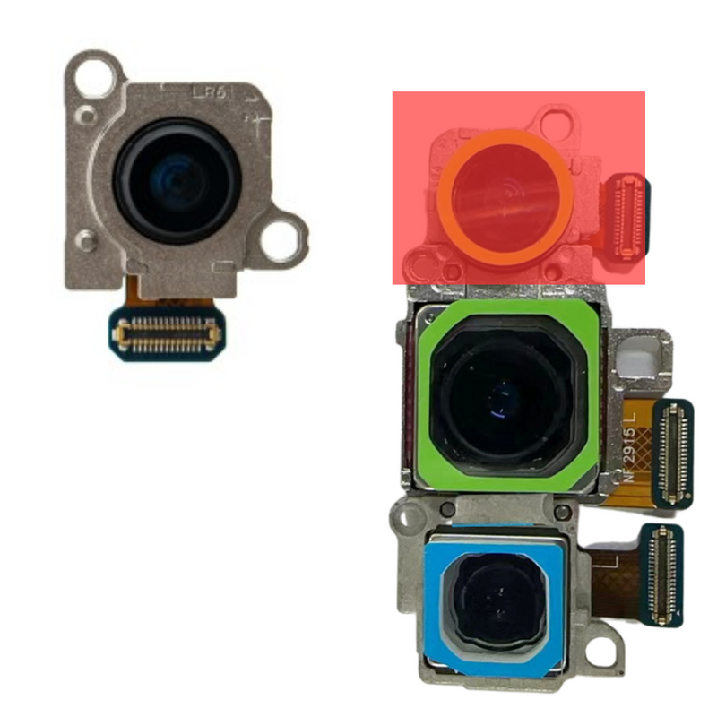 Cargue la imagen en el visor de la galería, Samsung Galaxy S23 (SM-S911) &amp; S23 Plus (SM-S916) Rear Main Camera Module Flex Set - Polar Tech Australia
