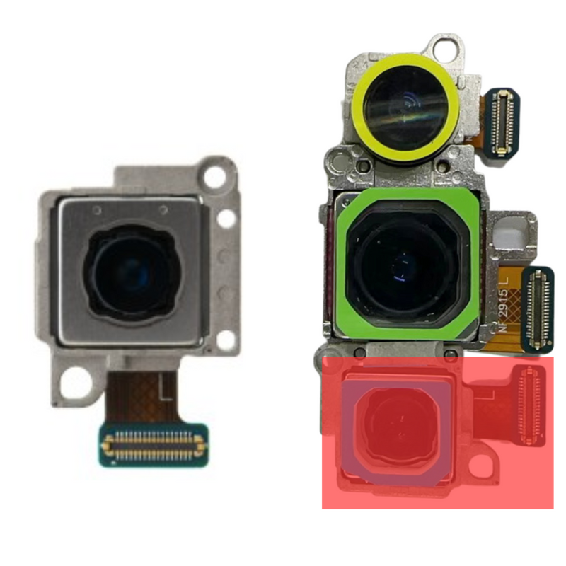 Load image into Gallery viewer, Samsung Galaxy S23 (SM-S911) &amp; S23 Plus (SM-S916) Rear Main Camera Module Flex Set - Polar Tech Australia
