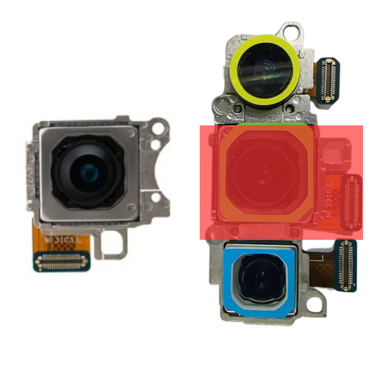 Samsung Galaxy S23 (SM-S911) & S23 Plus (SM-S916) Rear Main Camera Module Flex Set - Polar Tech Australia