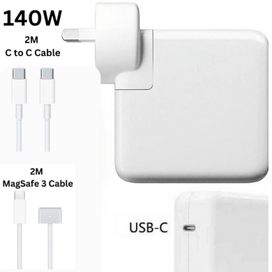 [140W][28V-5A] USB-C to MagSafe 3 Super Fast Charger Power Adapter for MacBook A3114 A3113 A2941 A2681 A2779 A2992 A2918