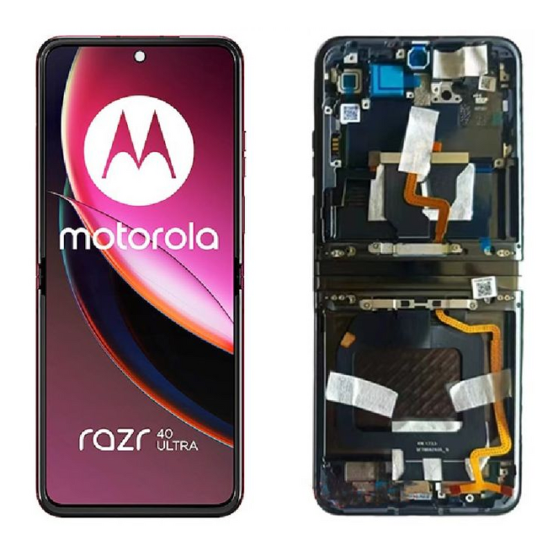 Chargez l&#39;image dans la visionneuse de la galerie, [Inner Screen][With Frame] Motorola Moto Razr 40 Ultra (XT2321-3) LCD Touch Digitizer Screen Display Assembly - Polar Tech Australia
