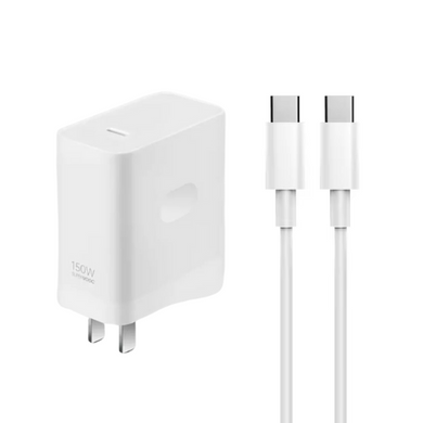 [150W][With Cable] Genuine OPPO/Realme/OnePlus SuperVOOC Wall Charger Adapter Power Supply Unit