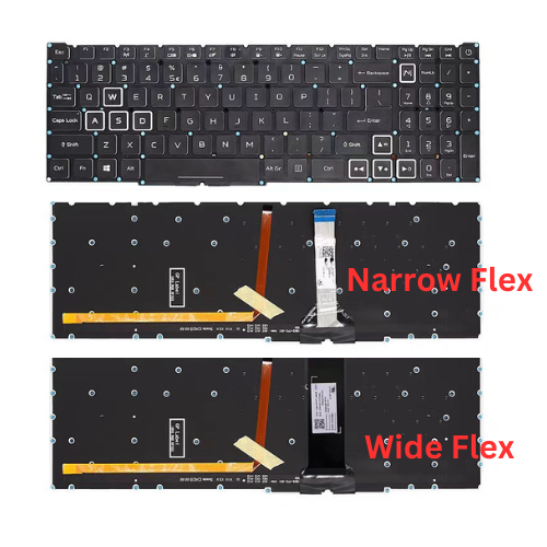 Acer Nitro 5 AN515-56-58H8 N20C1 Replacement Keyboard US Layout - Polar Tech Australia