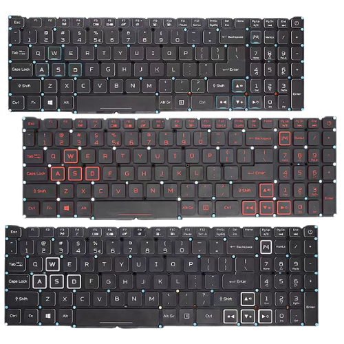 Cargue la imagen en el visor de la galería, Acer Nitro 5 AN515-56-58H8 N20C1 Replacement Keyboard US Layout - Polar Tech Australia
