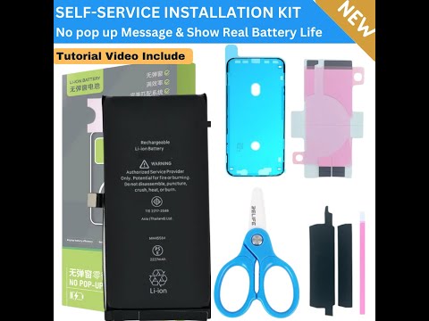 Load and play video in Gallery viewer, [Self Service Kit][No Soldering Required] Apple iPhone 13 Pro - Replacement Battery
