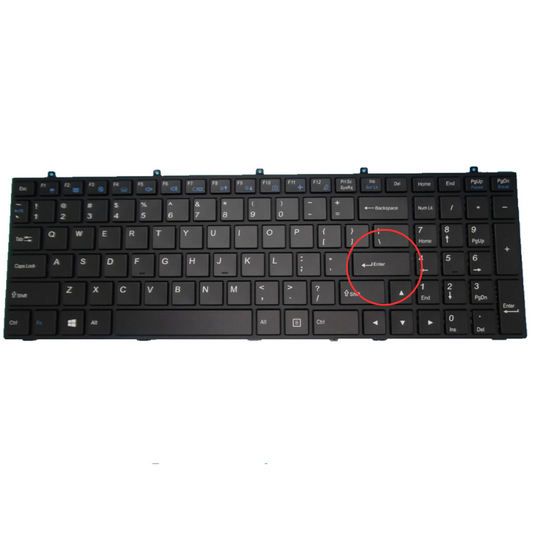 Gigabyte P16G P17 P17F R5 V2 V3 V5 V7 P2542G P2742G-CF1 CF2 P27G P27K-CF1 CF2 Q2550M Q2552M Q2756N Replacemen Keyboard - Polar Tech Australia