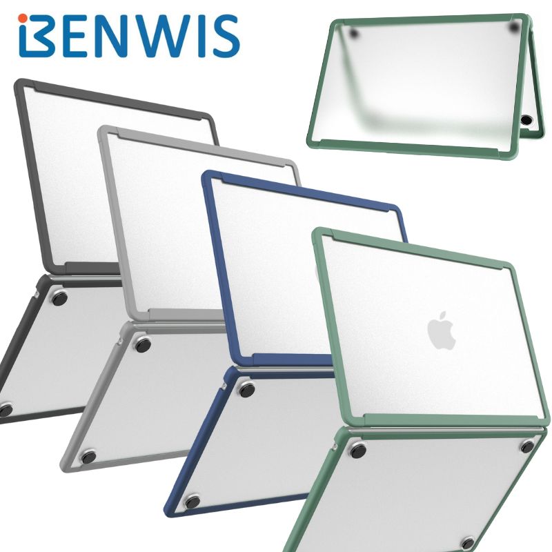 Cargue la imagen en el visor de la galería, Benwis Apple MacBook Air 13.3&quot; A1932,A2179,A2337 Shock-absorbing Shield Shockproof Heavy Duty Tough Case Cover - Polar Tech Australia
